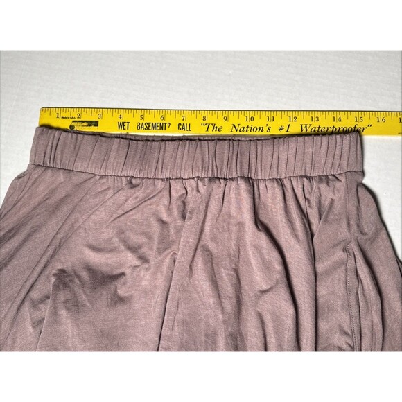 NWT Three Bird Nest Skirt Large Tan Boho Asymmetrical Ruffle Made USA Festival - Picture 10 of 11